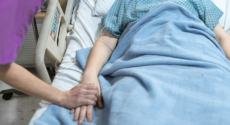 Unterstützung für Krankenhausbesuche